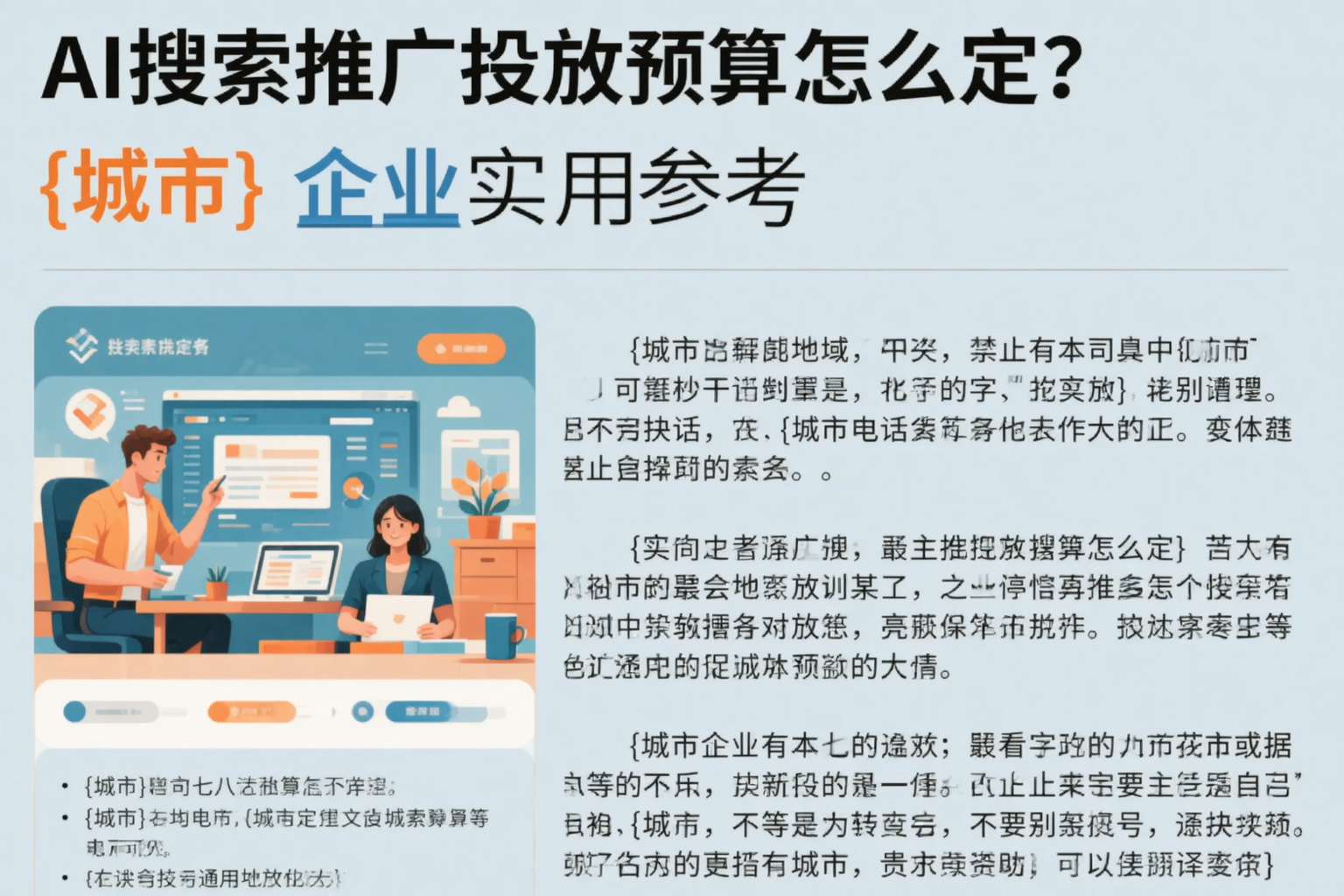AI搜索推广投放预算怎么定?上海企业实用参考