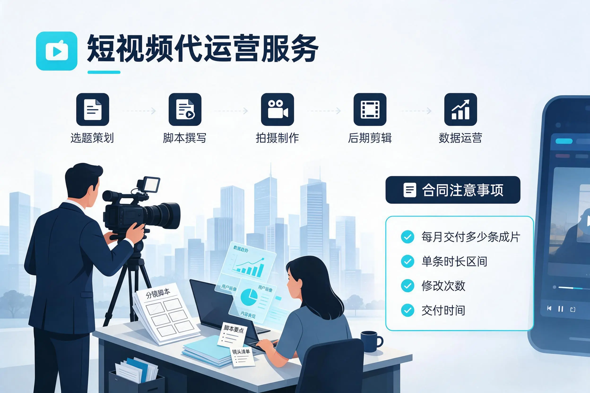 短视频代运营包含哪些服务?上海企业常见问题科普