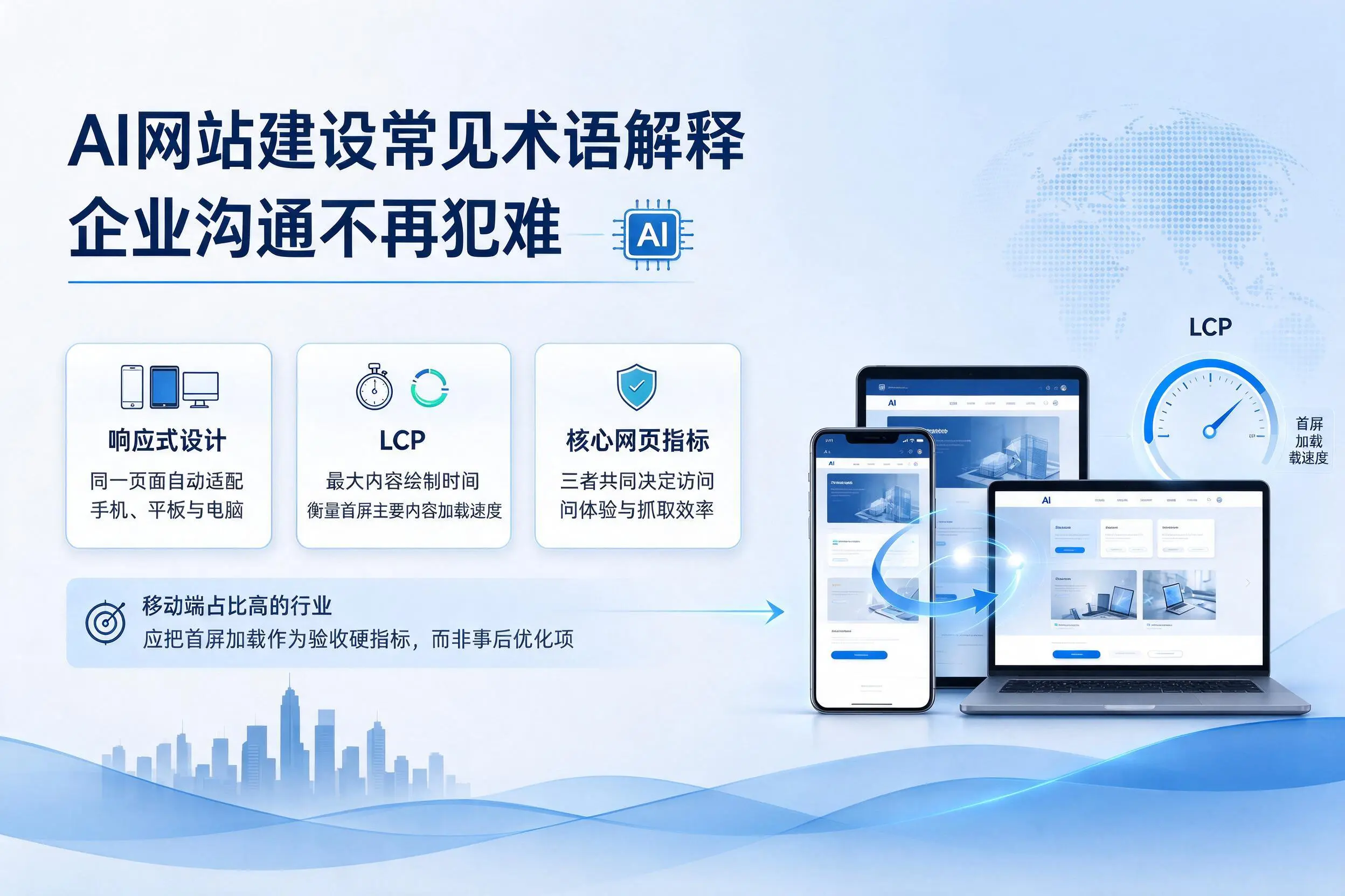 AI网站建设常见术语解释,上海企业沟通不再犯难